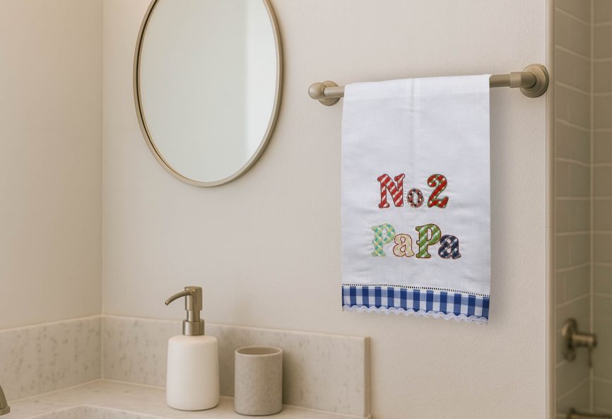 No2 Papa Linen Guest Towel