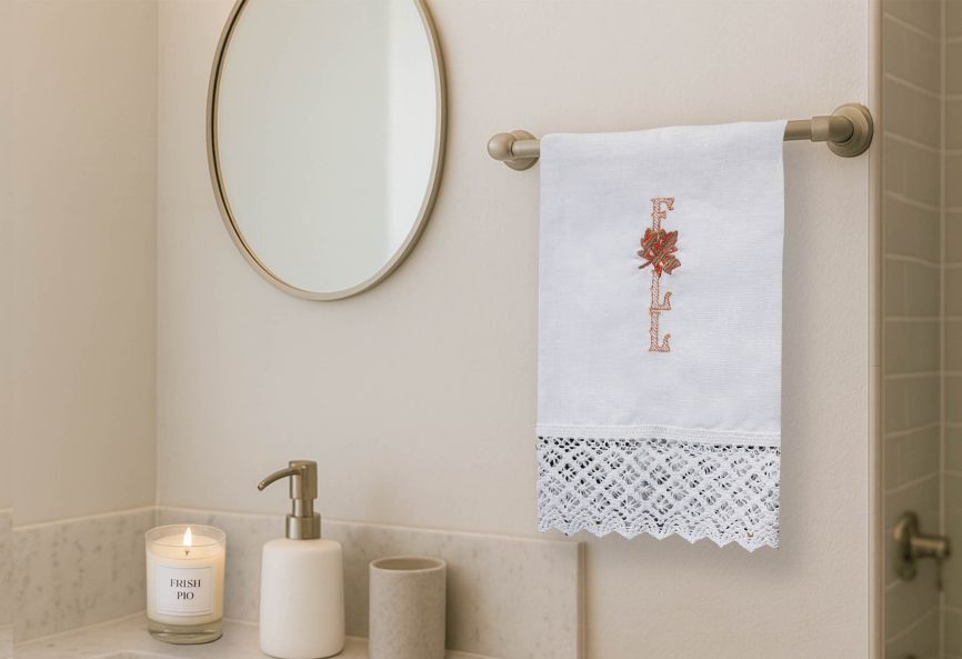 FLL- Halloween Linen Guest Towel