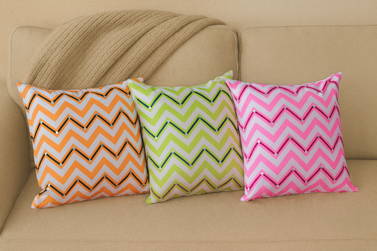Zigzag Decorative Pillow - Hình ảnh 2