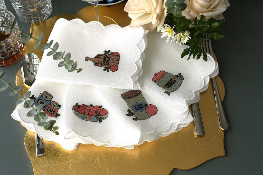 Baker’s Corner Linen Napkin