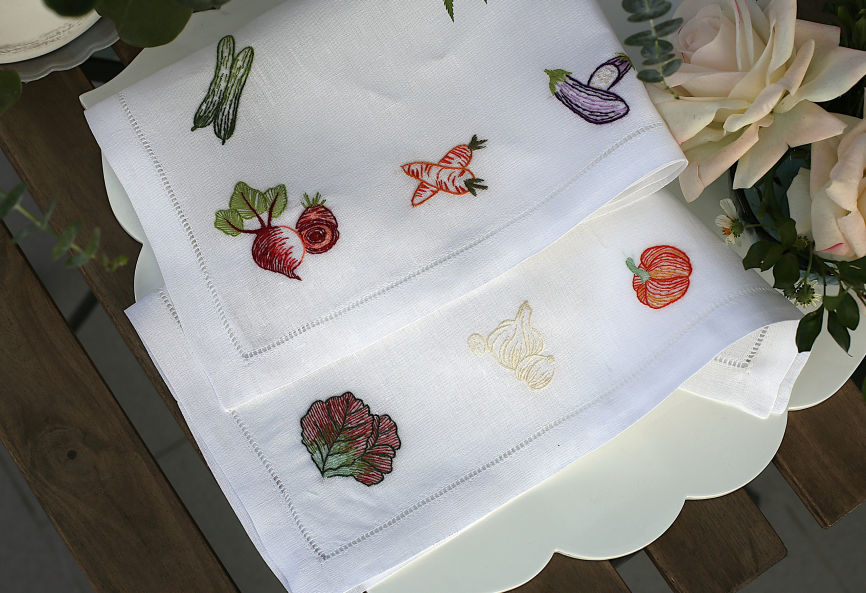 Garden Medley Linen Napkin