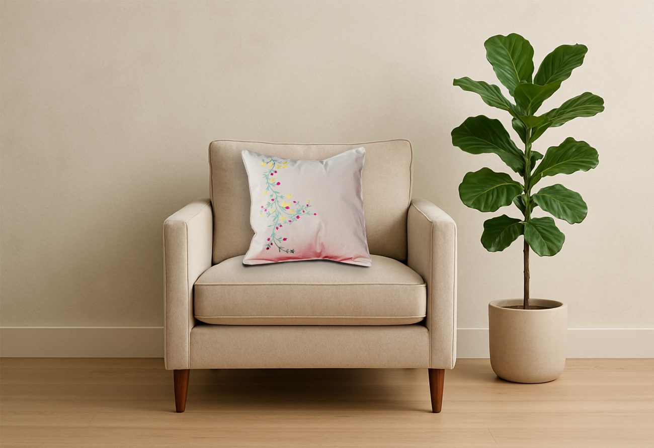 Spring Vine Decorative Pillow
