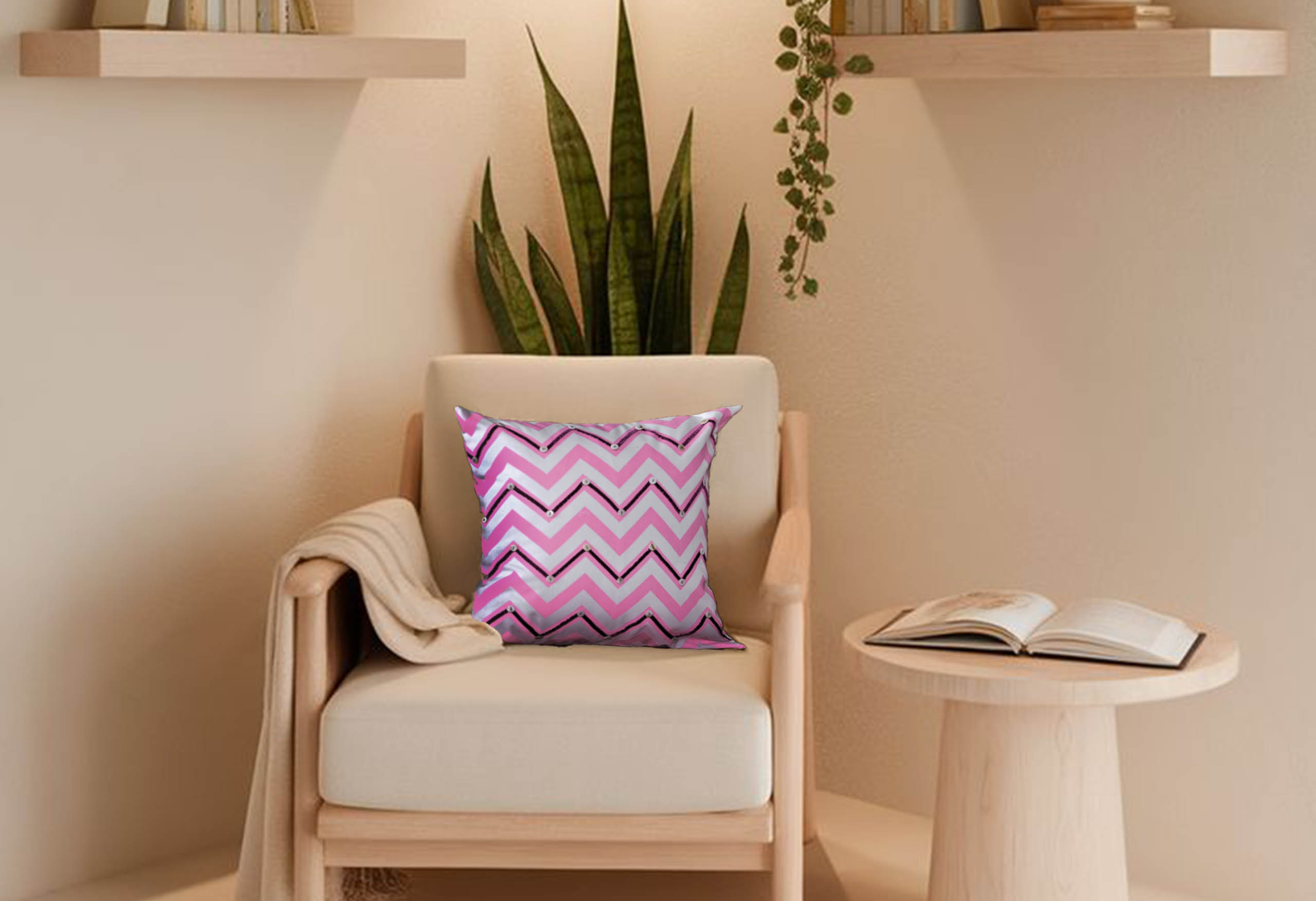 Zigzag Decorative Pillow