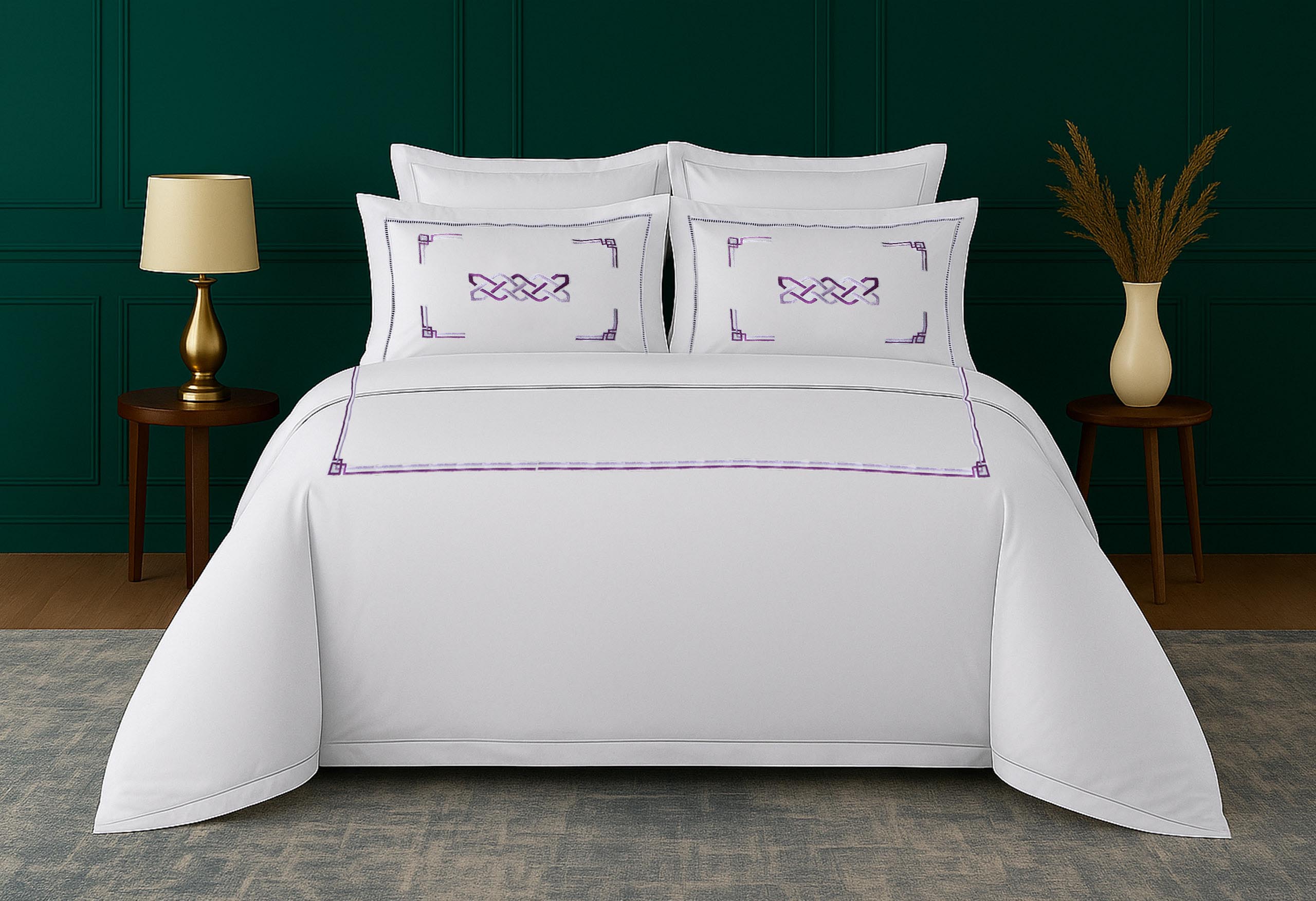 Lavender Frame Duvet Covers