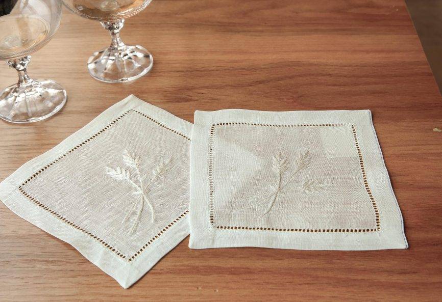 Pure Harvest Linen Cocktail Napkin