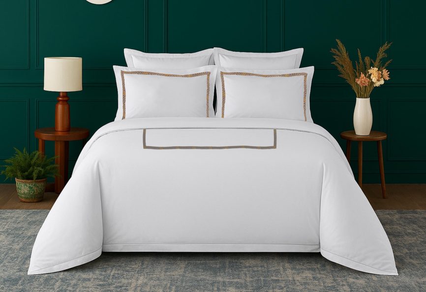 Greek Beaded Duvet Covers